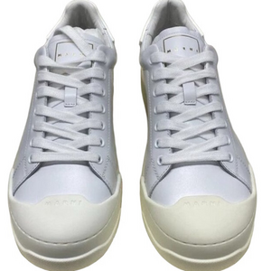 NEW MARNI DADA0 Bumper Low-Top Sneakers – Men’s Size 8 (EU 41) – Lily White –